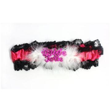 Kousenband 'Bride To Be' Fuchsia