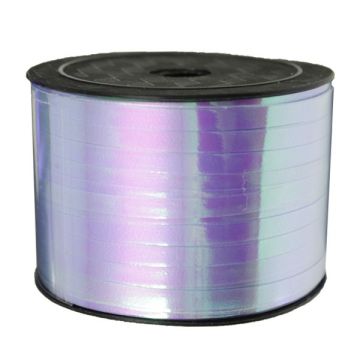  Krullint Parelmoer Blauw 5mm | 91m 