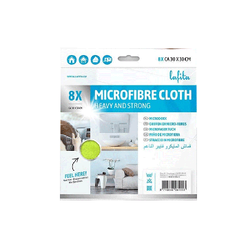 Lafita Microvezeldoek 30x30cm (8st)