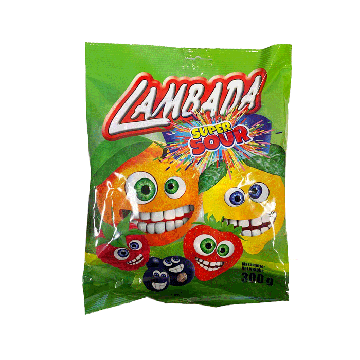 Lambada Super Sour Kauwbonbon 300gr