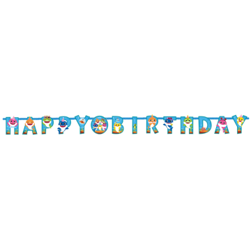 Letterslinger 'Happy Birthday' Baby Shark