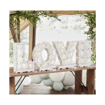 Ballonnen Mozaïek Standaard LOVE Ginger Ray 