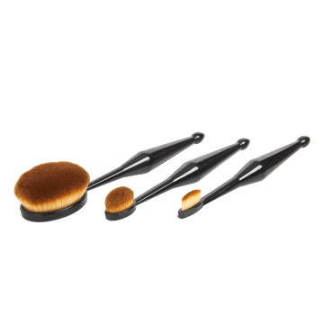 Qentissi Oval Brush Set (3st)