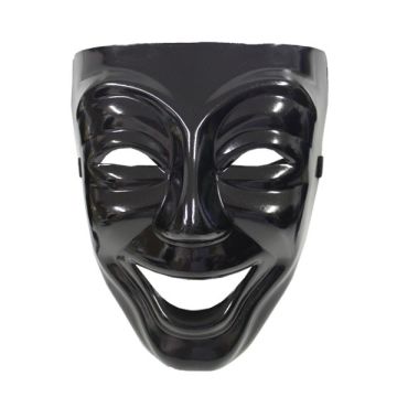 Komedie Masker Zwart