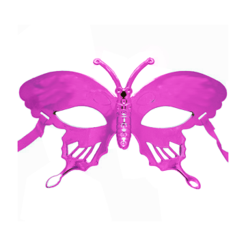 Masker Vlinder Fuchsia