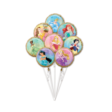 Folieballon Boeket Princess (8st)
