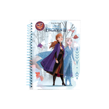 Notitieboek + Stickers Anna & Elsa Frozen 2 