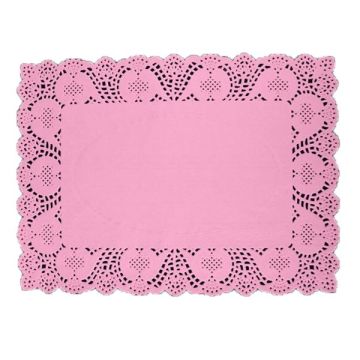 Onderlegger 30x40cm Roze (10st) 