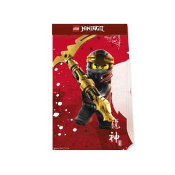 Papieren Uitdeelzakjes LEGO Ninjago
