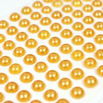 Parel Stickers Goud M (126st)