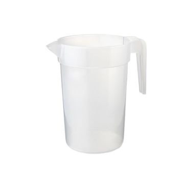 Duurzame Polypropyleen Pitcher Schenkkan 1L - Perfect voor thuisgebruik of evenementen