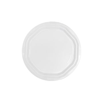 Plastic Borden Wit 25cm Nupik