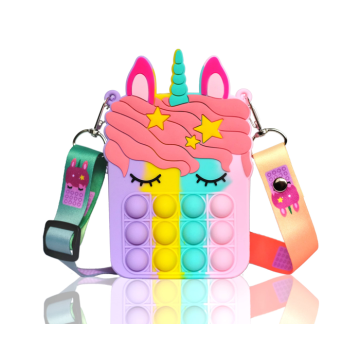 Pop It Unicorn Tasje (Assorti)