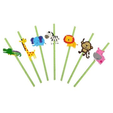 Rietjes Jungle Dieren - Avontuurlijke feestaccessoire!