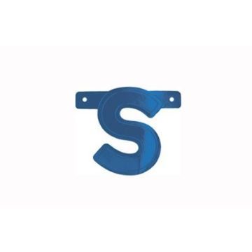 Letterslinger S Blauw