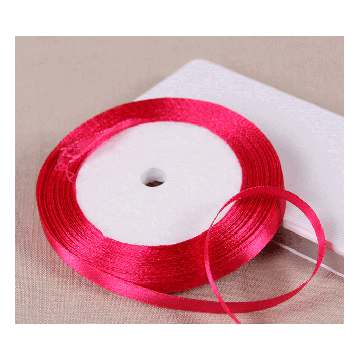 Satijnlint 6mm Fuchsia