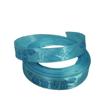 Satijnlint 2cm It's a Boy! 