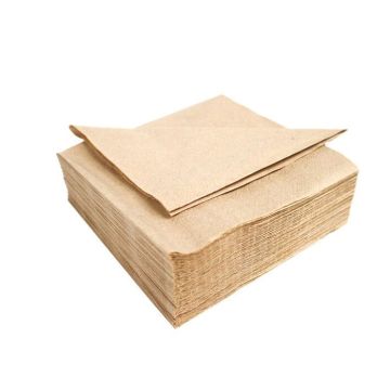 Servetten Eco Bruin (100st)