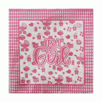 Servetten It's A Girl