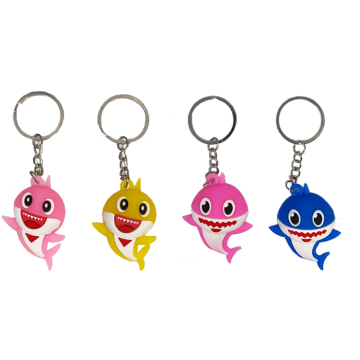 Sleutelhangers Baby Shark (4st)