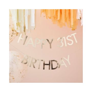 Slinger Happy Birthday Customize Goud Ginger ray