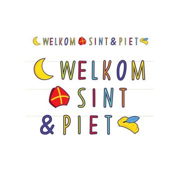 Letterslinger Welkom Sint & Piet