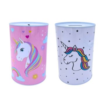 Spaarpot Unicorn - Wit of Roze - 10x15cm
