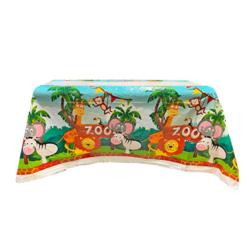 Tafelkleed Jungle Dieren (108x180cm) 