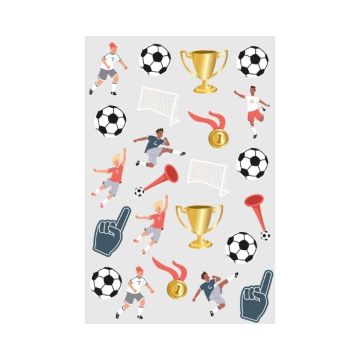 Tattoos Voetbal - 23 stuks 