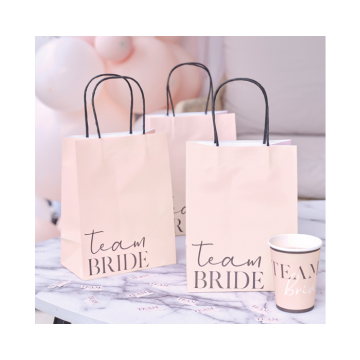 Papieren Tasjes Team Bride Ginger Ray (5st) 