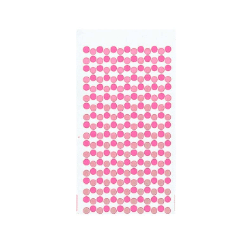 Uitdeelzakjes Cellofaan Dots Roze (12st)