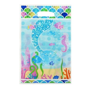 Uitdeelzakjes Zeemeermin (12st)