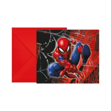 Uitnodigingen Spider-Man