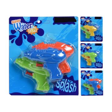 Mini Waterpistooltjes 9cm (3st) 