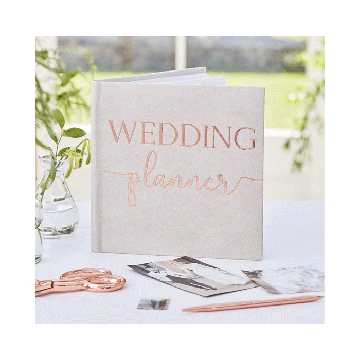 Wedding Planner Suede Grijs Ginger Ray