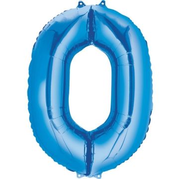 HELIUM Fballon 0 Blauw XL (alleen afhalen)