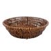 Mand Rond Bruin (25cm)