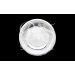 Dessertbord Karton Zilver