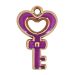 Sleutel Amulet Paars