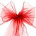 Stoel Sjerp Organza Rood