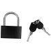 Hangslot 43MM Zwart