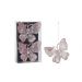 Hangdeco Vlinder Glitter Roze (2st)