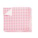 Vetvrij Papier Geruit Roze & Wit - 18x18cm - 50 stuks 