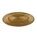 Serveerschaal Rond Ribbel Goud