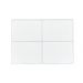 Blanco Etiketten Zelfklevend L (4 op 1 vel, 10 vellen)