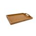 Dienblad Rechthoek handvat Bamboe M (40x30cm)
