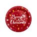  Bordjes Merry Christmas Rood - Perfect voor je Feest!