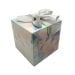 Luxueuze Cadeaudoos Geruit Zilver 10cm