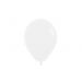 Mini Metallic Ballonnen Wit