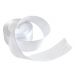 Satijnlint 4cm Wit